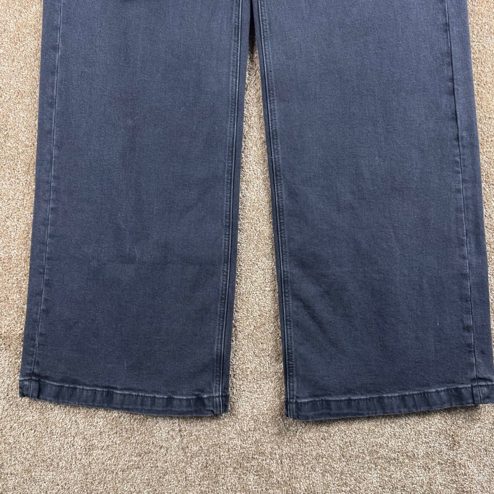 Gap High Rise Stride Jeans Womens 31 12T Washed Black Wide Leg Tall NWT - $80 - Picture 10 of 12